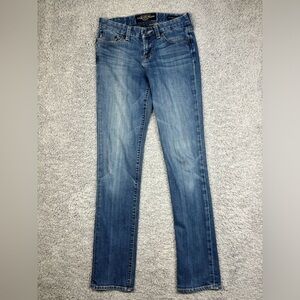 Lucky Brand Jeans Womens 0 The Sweet Jean Straight Classic Regular Wash Basic